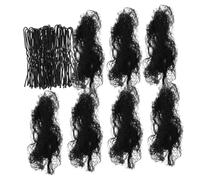 MERRYHAPY 1juego Redes De Cabello Elásticas Invisibles Para Moños y Peinados De Ballet Para Enfermeras y Danzarinas Clips Reutilizables y Duraderas