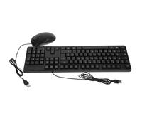 MERRYHAPY 1juego Teclado y Ratón USB Caracteres Franceses Práctico para Ordenador Compatible Pc Fácil Instalación y Alta Fiabilidad