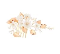 MERRYHAPY 1pieza Peine Nupcial De Tocado Elegante Para Bodas Accesorios De Novia Europeos Adorno De Cabello Para Ocasiones Especiales