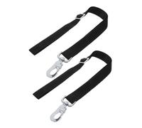 MERRYHAPY 2 piezas Correa Ajustable de Nylon para Cubo de Agua Cuerda de Suspensión para Granja con Hebilla Creativa Fácil y Adaptable para Negro
