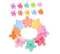 MERRYHAPY 20 piezas Clips de Pequeños de Flores para Niñas y Mujeres Pack de Accesorios de Cabello y Coloridos para Cortes Cortos y Looks Adorables