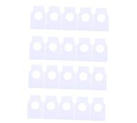 MERRYHAPY 200piezas Etiquetas Colgantes De Botella De Vino Etiquetas Impermeables y Reutilizables Doble Cara para Identificación De Precios y Personalización De Bodega