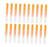 MERRYHAPY 20piezas Mini Pinceles De Maquillaje Multiusos Para Cejas y Dientes Herramientas Portátiles De Cosmética y Cuidado Oral