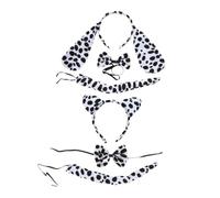 MERRYHAPY 2juegos Conjunto De Diademas para Niño Niña con Orejas De Dálmata Accesorios para Disfraces y Fiestas Temáticas De Cosplay y Actuaciones