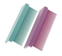 MERRYHAPY 2piezas Accesorio Peine Alisador Peine Para Plancha De Pelo Eléctrico Púas Densas