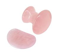 MERRYHAPY 2piezas Jade Gua Sha Facial Tools Rodillos De Masaje De Jade Para Rostro Herramientas De Belleza Para Masaje Facial Para Relajar y Mejorar La Circulación De Mushroom Eye Tool