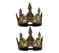 MERRYHAPY 2piezas Rey Antigua De Espuma Para Hombre De Rey Suave y Cómoda Para Actuaciones Escénicas y Disfraz De Cumpleaños Para Hombre