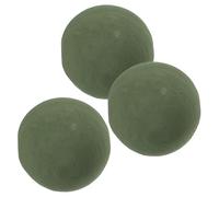 MERRYHAPY 3 Piezas de Bolas de Espuma de Flores Verdes para Manualidades Resina Fenólica, Materiales Seguros y Portabilidad Conveniente para Preservación de Plantas y Flores