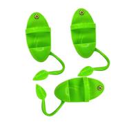 MERRYHAPY 3 Piezas Soporte para con Perchero y Comedero Multifuncional para Cacatúas y Periquitos Soporte de Jaula con Porta de Sepia y Cesta para Frutas y Verduras