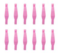 MERRYHAPY 30 Piezas Hebilla Lateral Fija para Jaula de hámster Accesorios para jaulas de pájaros Pink