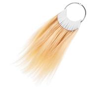 MERRYHAPY 30 piezas Muestras Cabello Humano Natural para Pruebas de Color Salones Mechones para Experimentos de Teñido y Encerado Compatibles con Técnicas de Decoloración y Tintura Piel