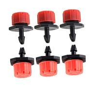 MERRYHAPY 30Piezas Rociadores de Micro Riego Ajustables de Gotero de Agua para Macetas de Jardín para Riego y Césped Instalación y Limpieza