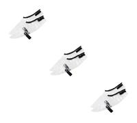 MERRYHAPY 3pares Cubrezapatos para Estilistas Protección De Calzado para Corte y Peinado Material Resistente y Reutilizable Adecuado para Salón y Uso Casa Paquete