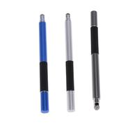MERRYHAPY 3Piezas Lápiz Capacitivo Multifunción Punta Fina y Redonda Pantallas Táctiles de Tabletas y Teléfonos Inteligentes Plateado Oscuro