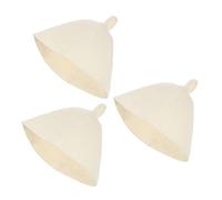MERRYHAPY 3piezas Sombrero De Sauna De Fieltro Aislante Térmico Gorro Portátil y Para Protección Del Cabello y El Spa