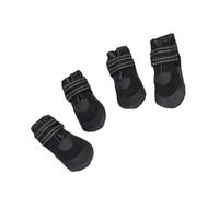 MERRYHAPY 4 Piezas Botas Impermeables para Perros Pequeños y Cachorros Antideslizantes y Luminosas Colores Candy Talla Protección contra Lluvia y Nieve Material PVC Flexible y Ecológico