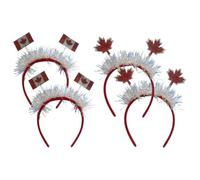 MERRYHAPY 4 Piezas De Delicados Accesorios De Decoración De Moda Para Niñas Aros Accesorios Para Festivales Disfraz De Pelo Joyería Creativa Para Tocado