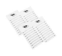 MERRYHAPY 4 Piezas tablón de anuncios de pestañas titular de pestañas de injerto tablero de exhibición de extensión de pestañas paleta de pestañas acrílicas Acrílico