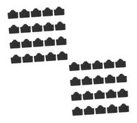 MERRYHAPY 40piezas Tapones De Puertos Ethernet De Antipolvo para Router y Switch Protector De Interfaz LAN Cubierta Aislante para Conectores