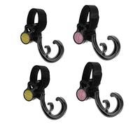 MERRYHAPY 4piezas Ganchos Para Cochecito De Colgantes Giratorios Para Bolsas Accesorios De y