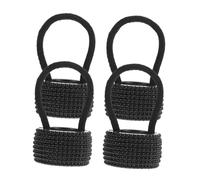 MERRYHAPY 4piezas Lazos De Cabello De Para Coletas Altas Accesorios De Pelo Para Mujeres Ropas De Cabello Para Chicas y Mujeres Estilo De Perlas
