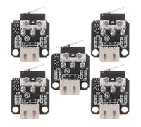 MERRYHAPY 5 Piezas Microinterruptor Mecánico para Impresora 3d Negro Placa Pcb Portátil y Plug And Play, Accesorio Tope Final para Impresoras 3d