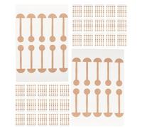 MERRYHAPY 50 Unidades Parches Nasales Elásticos Autoadhesivos para Contorno y Remodelación Unidades para Reducción Gradual de Alas Nasales Anchas Transpirables y Discretos para Uso Diario