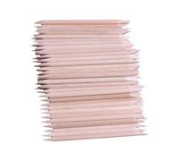 MERRYHAPY 500piezas Palitos De Madera Para Uñas Aplicadores Doble Cara Para Depilación y Manicura Herramienta Multifuncional Para Belleza y Cuidado De Uñas Para Salones y Uso Diario