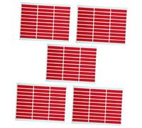 MERRYHAPY 5juegos Cinta Adhesiva Transparente Para Exhibición De Uñas De Soporte De Manicura Tiras Doble Cara Para Mostrar Uñas Falsas Herramienta Práctica Para Salones y Uso Personal