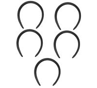 MERRYHAPY 5piezas Diadema De Satén Padded Para Mujer Banda De Pelo De Esponja Antideslizante Accesorio De Moda Para Ocasiones Diarias y Especiales