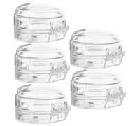 MERRYHAPY 5piezas Protección Perilla Estufa Gas Seguridad Quemadores Perilla Gas Prueba Aceite