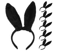 MERRYHAPY 6piezas Diademas De Conejo De Pascua Felpa Suave Para Mujeres Accesorio De Fiesta