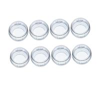 MERRYHAPY 8 piezas Cubiertas de Seguridad para Perillas de Cocina Protectores Resistentes al Calor para Interruptores de Estufa de Gas Diseño Transparente Prueba Mascotas Instalación sin
