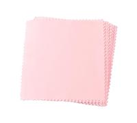 MERRYHAPY 80piezas Paños De Microfibra para Limpiar Gafas y Cámaras Unidades Color Rosa Sin Rayas Adecuado para Gafas De Sol y Dispositivos Móviles