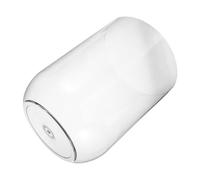 MERRYHAPY Acuario para Tortugas Pequeño y Moderno de Tanque Cilíndrico Transparente para Escritorio Ecosistema Acuático Versátil para Principiantes y Peces Betta