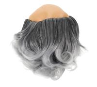 MERRYHAPY Bald Caps For Adults Realistic Old Man Wig Comfortable Halloween Costume For Men Scientific Character Cosplay Party Role Play