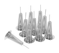 MERRYHAPY Base de Resorte para Muñeca Bailarina de Hierro Adhesivo, 10 Piezas para Decoración de Tablero de Coche, Fácil Instalación y Fijación Segura para Proyectos DIY