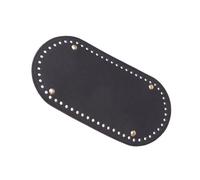 MERRYHAPY Base Inferior Oval de Pu para Bolsa de Mujer, Fuerte y Práctica, Accesorio Elegante para Bolsos de Crochet y Labores Hechas a Mano