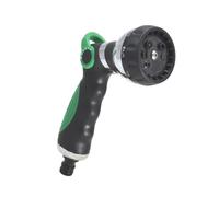 MERRYHAPY Boquilla de Manguera de Jardín Multimodal Resistente Pulverizador de Agua con Control de Flujo y Diseño Ergonómico Antideslizante para Riego y Limpieza
