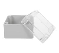MERRYHAPY Caja de Conexiones con Tapa Abatible Transparente para Mantenimiento Eléctrico Industrial y Conexiones de Interruptores de Plástico