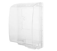 MERRYHAPY Caja de Enchufes Tipo 86 Resistente al Agua Cubierta Protectora Abs para Enchufe Exterior y Sala Comercial, Protección contra Salpicaduras