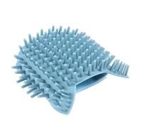 MERRYHAPY Cepillo de Masajeador para Gatos de Silicona Autolimpiable Rascador de Esquina para Pared Cepillo de Aseo para Eliminar Pelos Sueltos y Masajear Compatible con Gatos de Pelo