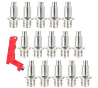 MERRYHAPY Clavos para Zapatos de Atletismo 32 Piezas Resistentes, Accesorios para Salto de Longitud y Competiciones de Atletismo en Pista