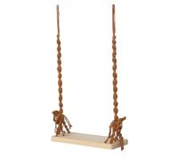 MERRYHAPY Columpio de Madera para Recién Nacidos Asiento para Niña Portátil Accesorio Estable para Sesión de Fotos de Estudio y Decoración Versátil para Fotografía Infantil