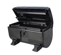 MERRYHAPY Cortador Automático De Papel De Aluminio Caja De Almacenamiento, Tamaño Pequeño, Acero Antideslizante, para Uso Profesional Peluquería y Belleza, 1 Unidad Negra