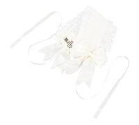 MERRYHAPY Diadema De Encaje Lolita Para Mujer y Niña, Banda Cabello Detalles De Estrellas, Color Crema, Accesorio Ligero Para Cosplay, Cumpleaños y Fiestas