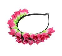 MERRYHAPY Diadema De Flores Para Novia y De Honor Tocado Floral Elegante Para Bodas y Accesorio De Fiesta Para Mujer Decoración Romántica y