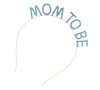 MERRYHAPY Diadema Mom To Be con Letras y Rhinestones Elegante para Mujeres Embarazadas Accesorio Ligero y Duradero para Fiestas Showers y Sesiones de Fotos Regalo para Mamá