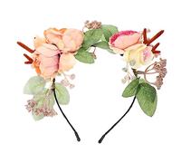 MERRYHAPY Diadema Navideña De Cuernos De Renos Accesorio De Fiesta Para Celebraciones De Navidad y Año Decoración Festiva Para Adultos