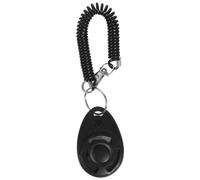 MERRYHAPY Entrenador para Perros con Silbato y Correa, Abs Negro